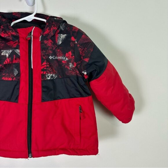 Columbia Toddler Boys Lightning Lift Printed Winter Coat Jacket Size 3 T - Picture 3 of 16